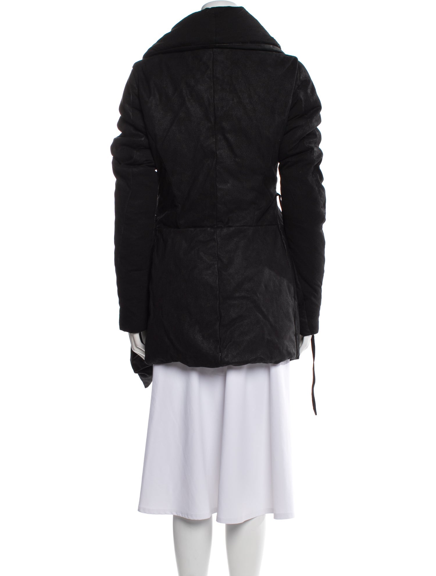 Urban Zen Lambskin Down Coat